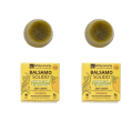 La saponaria balsamo solido anti-crespo 2x40 g