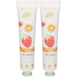 La saponaria dentifricio lenitivo bimbi fragola set da 2 2x75 ml