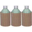 La saponaria dispenser refill eco-shampoo in alluminio 3x1 st
