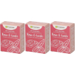 La saponaria rosa e karite' 3x100 g