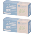 La saponaria testine intercambiabili setole morbide 2x1 st