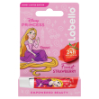 Labello disney princess limited edition - rapunzel - balsamo labbra colorato ad azione idratante prolungata, adatto dai 3 anni in su - burrocacao aroma fragola, 4.8g