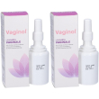 Lavanda vaginale vaginol flacone 2x150 ml doccia vaginale