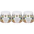 Le maioliche crema corpo fiori d arancio di sicilia 3x450 ml