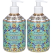 Le maioliche sapone liquido iris e ylang linea capri 2x500 ml