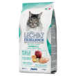 Lechat excellence hairball cibo secco pollo per gatti adulti 1,5kg