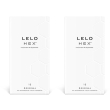Lelo hex preservativi original confezione da 12 2x1 pz