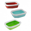 Leopet lettiera gatto beta cornice colori assortiti 53x38x16cm