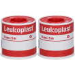 Leukoplast® cerotto su rocchetto 5 cm x m set da 2 pz