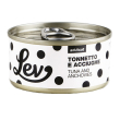 Lev gatto lattina in acqua di cottura adulto tonnetto & acciughe 70 gr