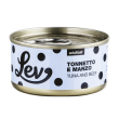 Lev gatto lattina in acqua di cottura adulto tonnetto & manzo 70 gr