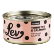 Lev gatto lattina in acqua di cottura adulto tonnetto & salmone 70 gr