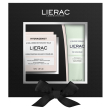 Lierac cofanetto natale 2024 hydragenist gel crema viso 50 ml + maschera esfoliante 75 ml - idea regalo idratante