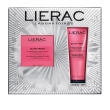 lierac glow fresh cofanetto regalo con crema rimpolpante luminosità 50 ml + maschera rivitalizzante express 75 ml