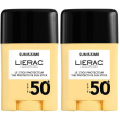 Lierac sunissime lo stick protettivo spf50+ 2x10 g