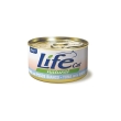 Life cat natural tonno e pesce bianco - alimento umido per gatti 85 gr