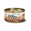 Life pet care cibo umido tonno e aragosta per gatti adulti 85g