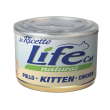 Lifepetcare life gatto natural le ricette kitten pollo uova riso 150gr (lattina)