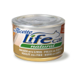 Lifepetcare life gatto natural le ricette pollo fegatini carote 150gr (lattina)