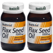 Lino olio flax seed oil 60 capsule molli pz morbide