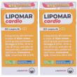 Lipomar cardio capsule set da 2 2x37 g