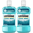 Listerine® coolmint collutorio 500 ml set da 2 2x500