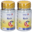 Longlife niacin 100mg compresse 2x100 pz