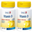 Longlife® vitamin d 4000 u.i. 100 mcg set da 2 2x60 pz compresse