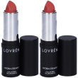 Lovren hydra-creamy rossetto colore r2 rosa notte 2x4 g