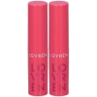Lovren lb2 lip stick balm color boost rubino 2x3,5 g