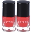 Lovren nail care smalto unghie corallo 2x5 ml