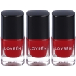 Lovren nail care smalto unghie ross intenso 3x5 ml