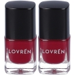 Lovren nail care smalto unghie rosso sangria 2x5 ml