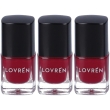 Lovren nail care smalto unghie rosso sangria 3x5 ml