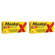 Maalox plus azione rapida contro bruciore e acidita di stomaco, 50 cpr