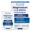 Magnesium 6 attivi integratore per energia funzione muscolare e riduzione della stanchezza 20 buste