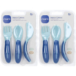 Mam baby s cutlery posate 6+ mesi colore blu/azzurro 2x1 st