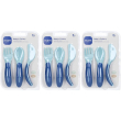 Mam baby s cutlery posate 6+ mesi colore blu/azzurro 3x1 st