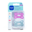 Mam comfort succhietto 2-6 mesi silicone confezione doppia neutro