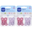 Mam succhietto original 2-6 mesi silicone femmina 2 pezzi 2x1 st