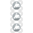 Mam succhietto original start 0-2 mesi silicone neutro 3x1 st