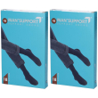 Man support 18 gambaletto blu 4 2x1 st