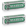 Marvis dentifricio classic strong mint 2x85 ml
