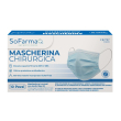 Mascherina chirurgica high protection mask colore blu 10 pezzi