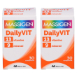 Massigen® dailyvit® multivitaminico compresse set da 2 - risparmia il