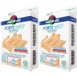 Master-aid® forte med® 5 formati, tampone con disinfettante 2x40 pz ce