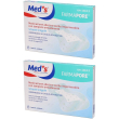 Medicazione meds pore adesiva impermeabile 10x12cm 5 pezzi pz cerott