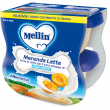 Mellin mer latte alb 2x100g