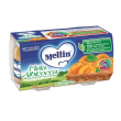 Mellin omogeneizzato mela-albicocca 2 x 100 g