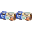 Mellin omogeneizzato mela albicocca set da 2 2x2x100 g pappa